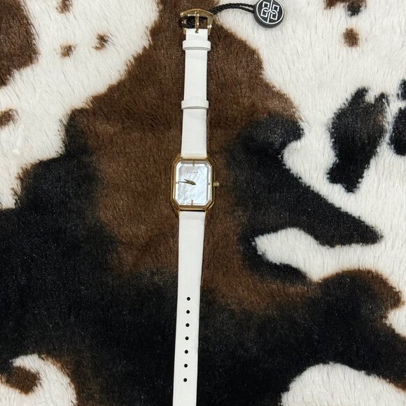 Bolvaint Paris ARTEMIS Mother of Pearl Ladies Watch Gold & Ayoka White NEW
